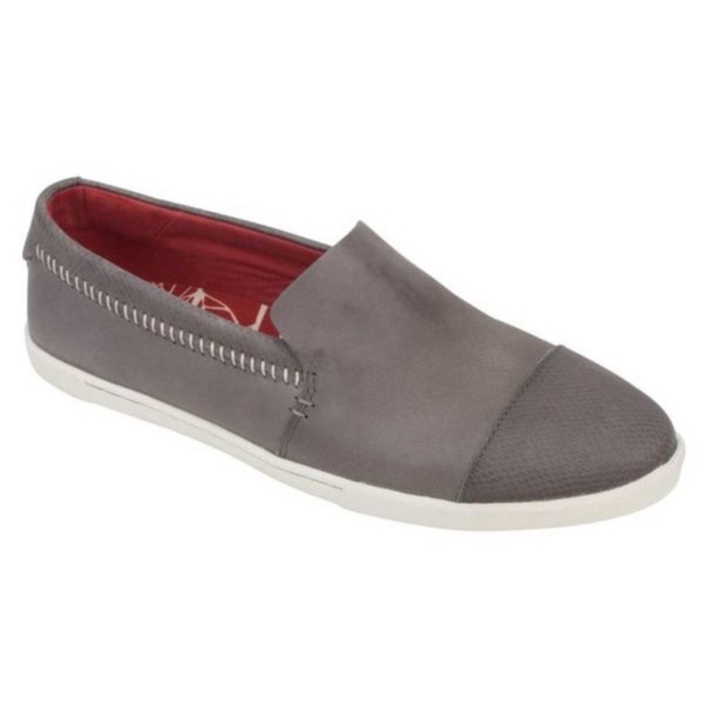 Olukai Alohi Leather Slip On Loafers Comfort Flats